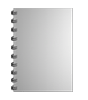 Broschüre mit Metall-Spiralbindung, Endformat DIN A7, 112-seitig