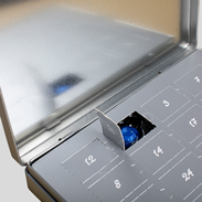 Adventsbox Lindt Tür