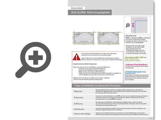 Product Bild hartschaumplatte_mit_anti-graffiti-lack_gl__nzend_in_auto-form_konturgefr__st___beidseitig_4_4-farbig_bedruckt