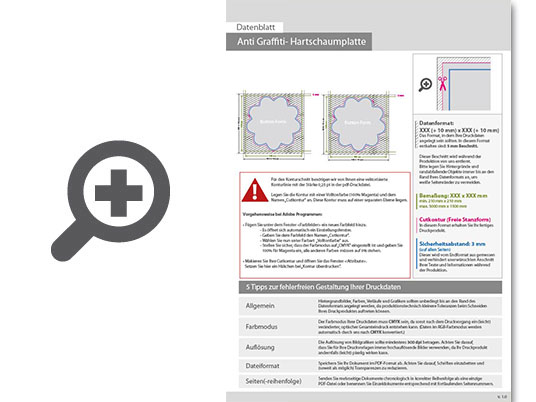 Product Bild hartschaumplatte_mit_anti-graffiti-lack_gl__nzend_in_button-form_konturgefr__st___beidseitig_4_4-farbig_bedruckt