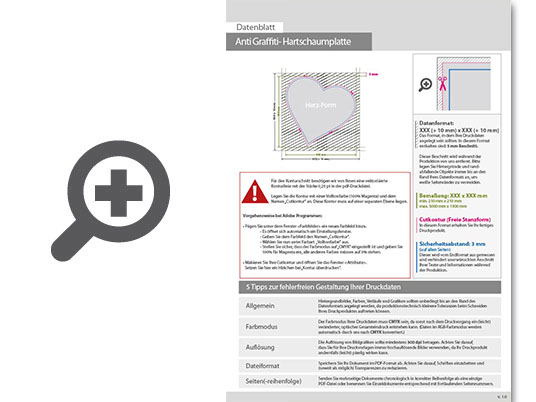 Product Bild hartschaumplatte_mit_anti-graffiti-lack_gl__nzend_in_herz-form_konturgefr__st___einseitig_4_0-farbig_bedruckt
