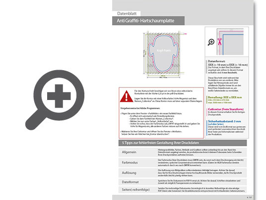 Product Bild hartschaumplatte_mit_anti-graffiti-lack_gl__nzend_in_kopf-form_konturgefr__st___einseitig_4_0-farbig_bedruckt