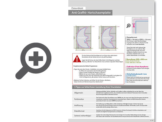 Product Bild hartschaumplatte_mit_anti-graffiti-lack_gl__nzend_in_mond-form_konturgefr__st___beidseitig_4_4-farbig_bedruckt