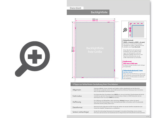 Product Bild hochwertige_backlightfolie_laminiert__4_0-farbig_bedruckt